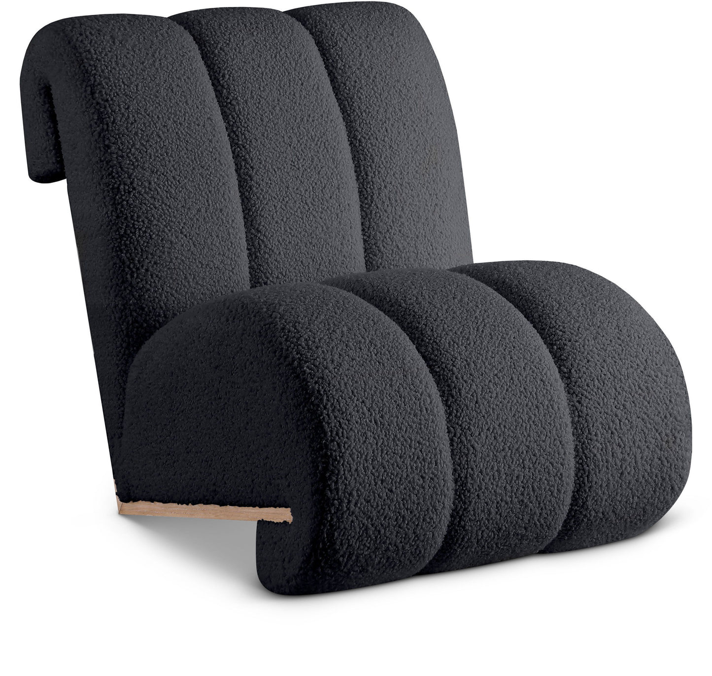 Swoon - Accent Chair With Natural Base