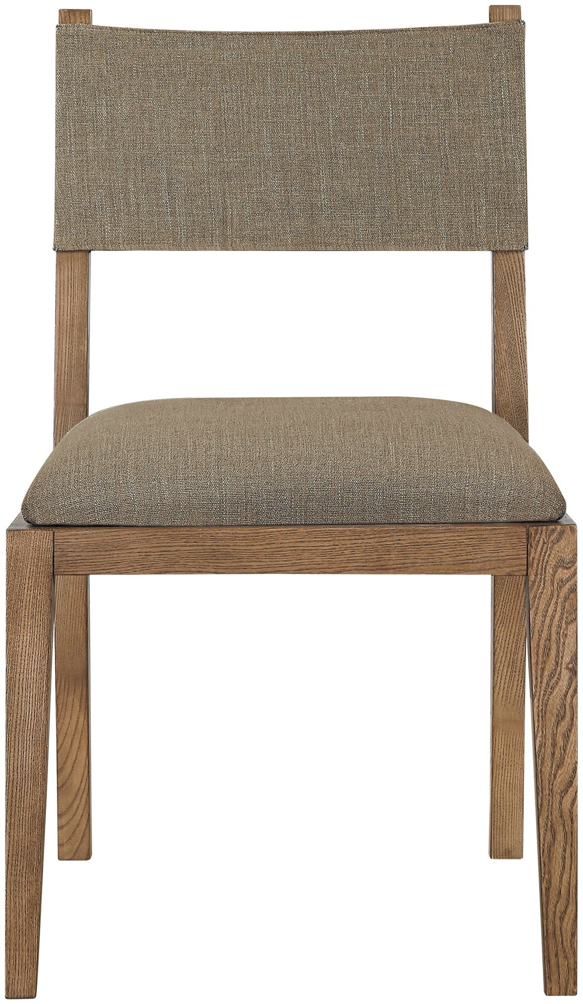 Avon - Linen Textured Performance Fabric Dining Side Chair (Set of 2)