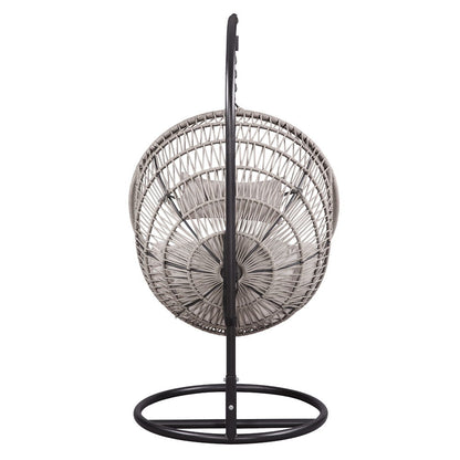 Vasant - Hanging Chair - Beige Fabric & Rope