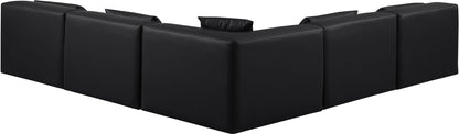 Cube - 5 Piece Modular Corner Armless Sectional