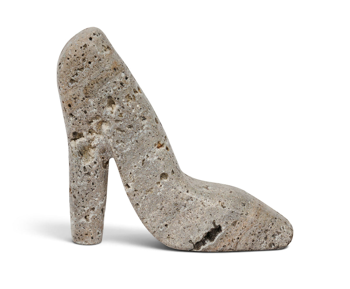 Meryl - Travertine Tabletop Object