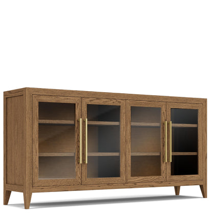 Halbrooke - Server - Light Brown