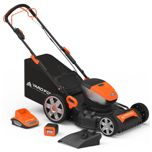 Yard Force - 60V RWD 3-In-1 Mower - Orange
