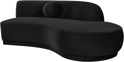 Avra - 86" Velvet Performance Fabric Upholstered Sofa