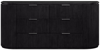 Astrid - Solid Wood And Oak Veneer Dresser