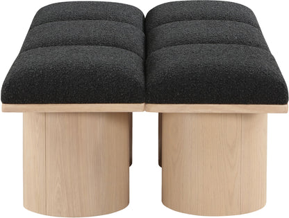 Pavilion - 6 Piece Modular Bench With Natural Base