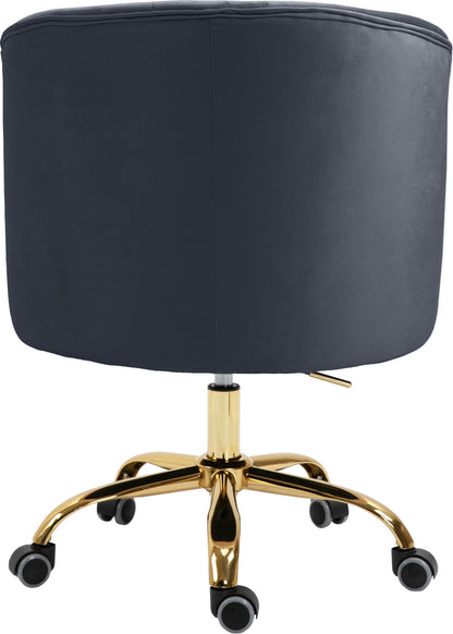 Arden - Office Chair with Gold Legs
