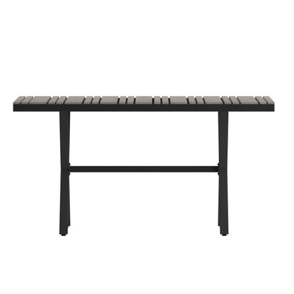 Flash Furniture - X Frame Patio Table - Gray