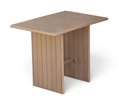 Solace - Acacia Wood Outdoor Patio Bar Table - Natural