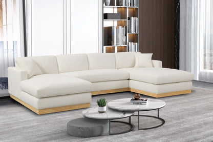 Johanna - 3 Piece Sectional - Natural Base
