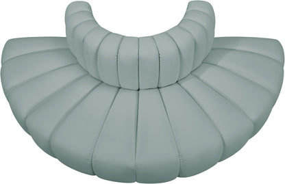 Arc - Faux Leather 4 Piece Modular Sofa