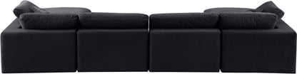 Comfy - 6 Piece Velvet Modular Double Chaise Sectional