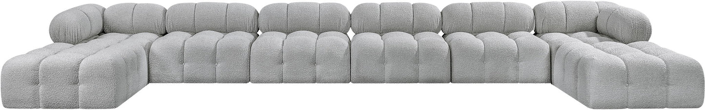 Ames - 8 Piece Fabric Modular Sectional