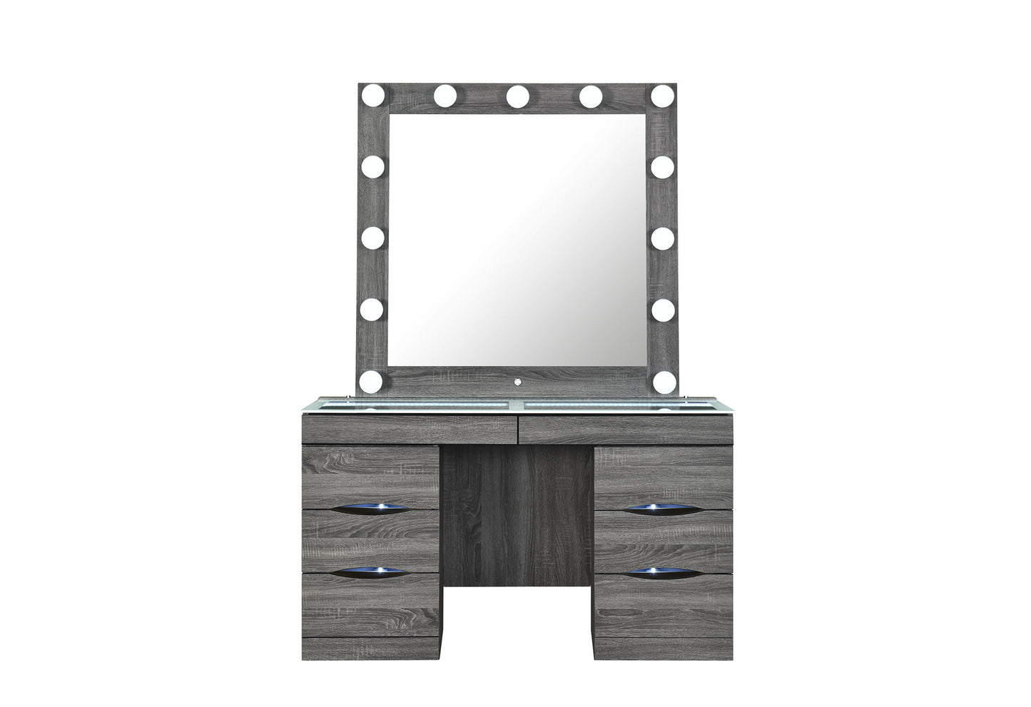 Lexi - Vanity With Speaker - Gray