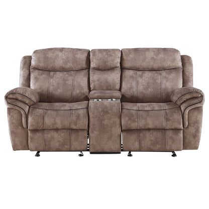 Zubaida - Loveseat w/USB Dock & Console (Glider & Motion)