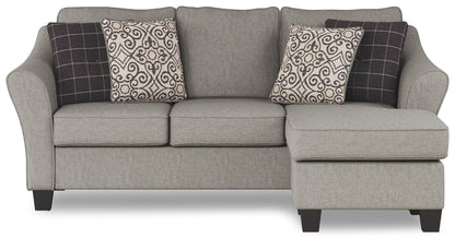 Kestrel - Queen Sofa Chaise Sleeper - Driftwood