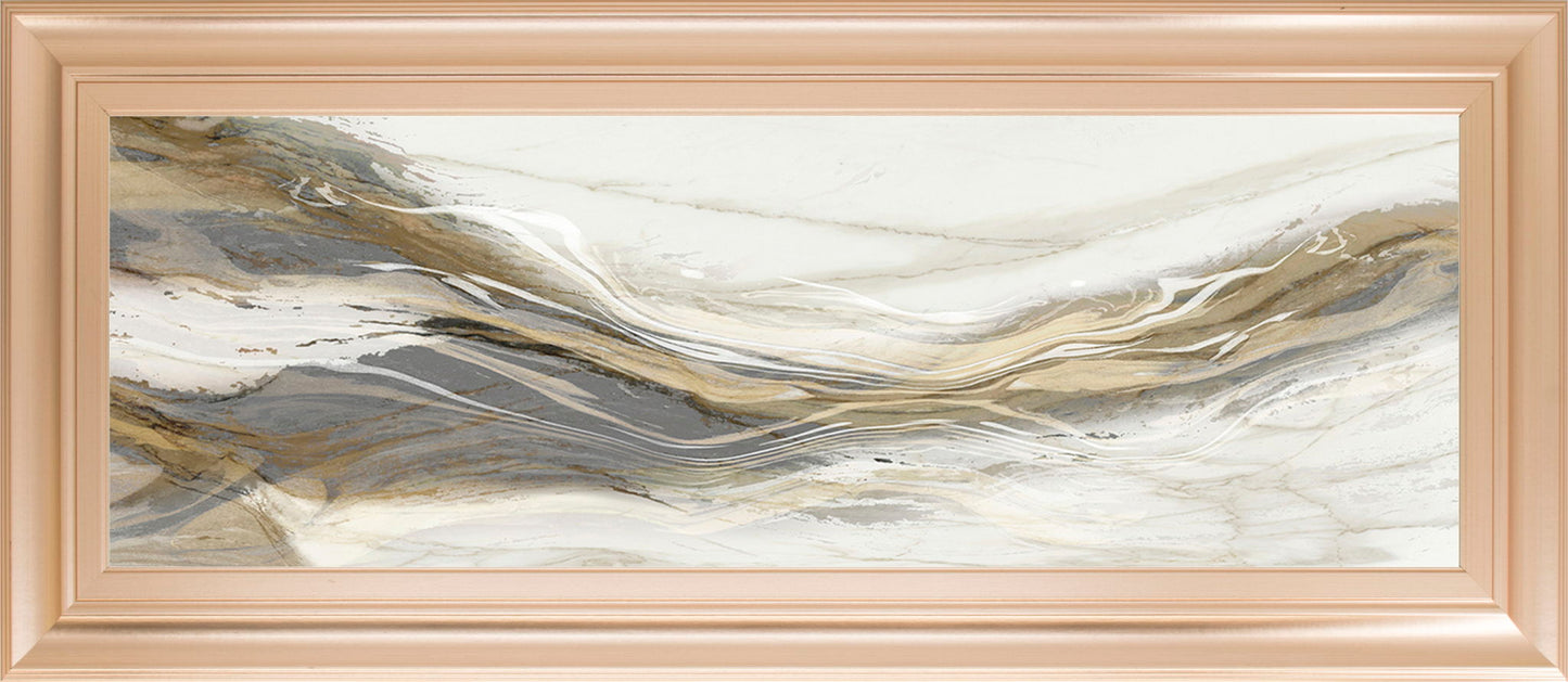 Canyonlands By Mark Chandon - Framed Print Wall Art - Beige