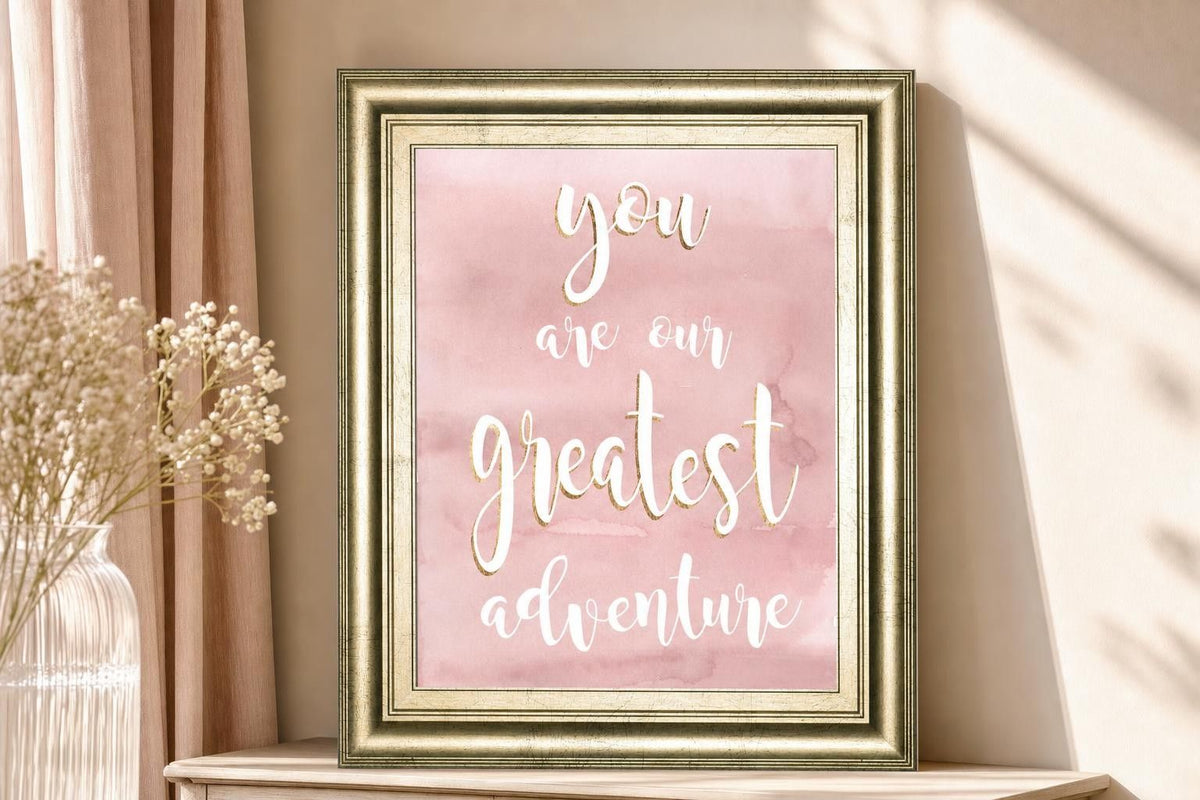 22x26 BaBy Girl III By Studio W - Pink