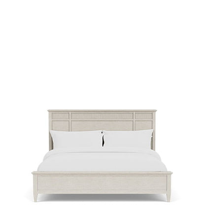 Carmella - King Panel Bed - Pebble Oak