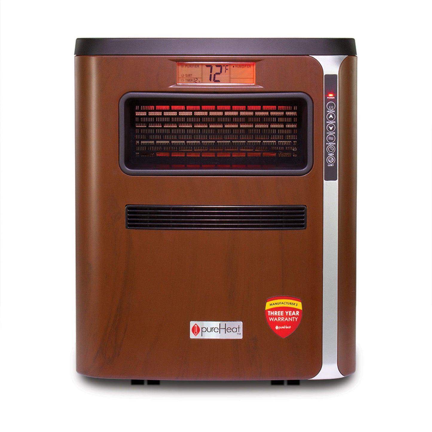 Pure Wash - Humidifier Purification Heating - Dark Brown