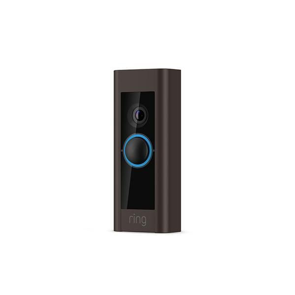 Ring - Ring Pro Video Doorbell 1080p - Pearl Silver