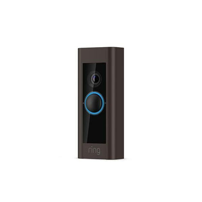 Ring - Ring Pro Video Doorbell 1080p - Pearl Silver
