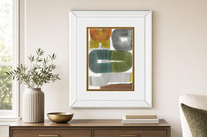 Geode Abstraction I By Jodi Fuchs - Dark Gray