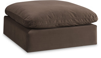 Comfy - Velvet Ottoman