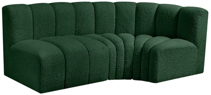Arc - Boucle Fabric 3 Piece Sofa