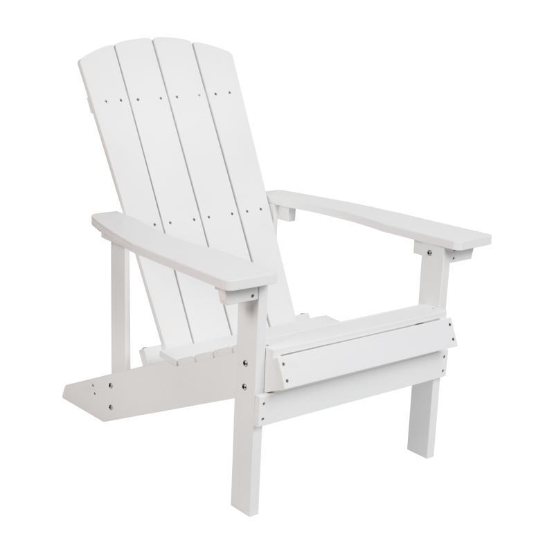 Flash Furniture - Adirondack Chair - White