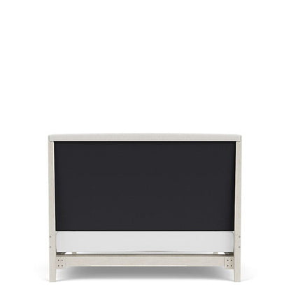 Carmella - Queen Upholstered Bed - Pebble Oak