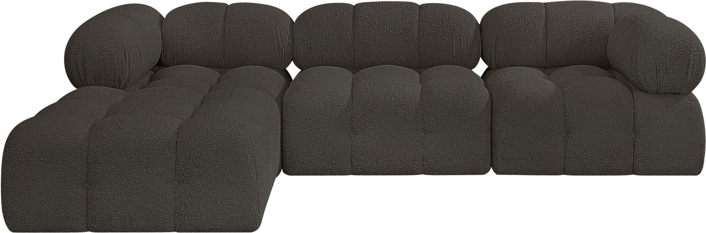 Ames - 4 Piece Fabric Modular Sectional