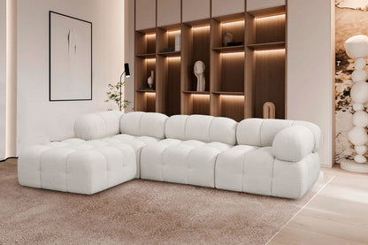 Ames - 4 Piece Fabric Modular Sectional
