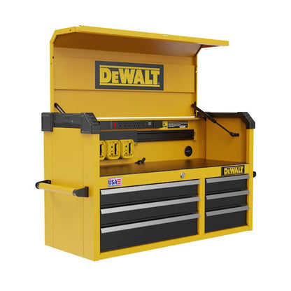 Dewalt - 41"x 19" 6-Drawer Top Tool Chest - Yellow