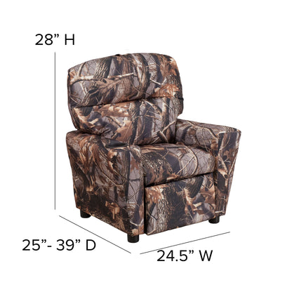 Flash Furniture - Kid's Recliner - Camouflaged