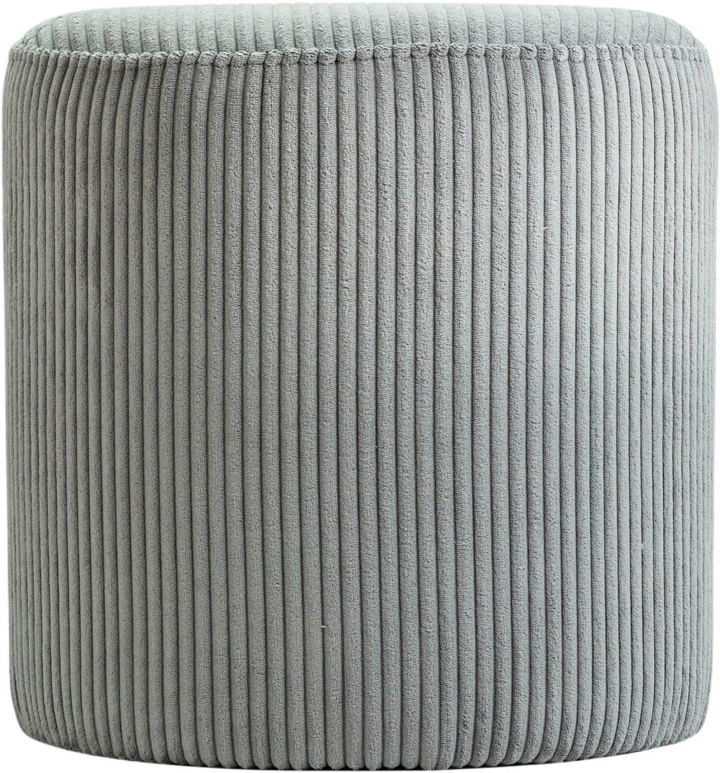 Roy - Round Microsuede Ottoman / Stool