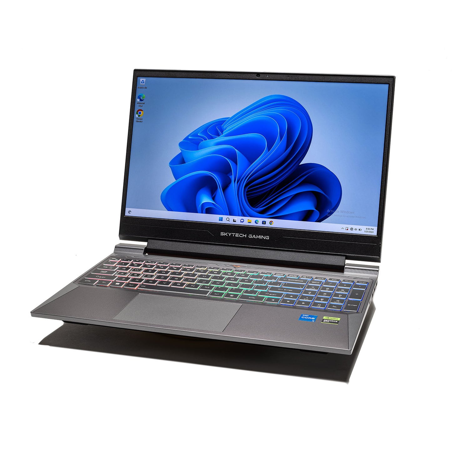 Skytech Gaming - 15.6" FHD Gaming Laptop,i5-13420H,16 GB /1TB SSD,RTX4050 6 GB - Silver