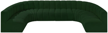 Arc - Boucle Fabric 8 Piece Modular Sofa