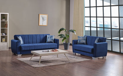 Ottomanson Barato - Upholstered Convertible Loveseat With Storage