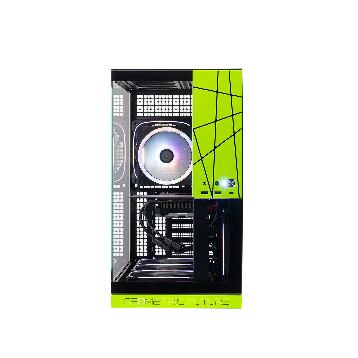 Skytech Gaming - Viper Model 5, Ryzen 7 5700, 32 GB RAM, 2TB SSD, RTX4060 - Green