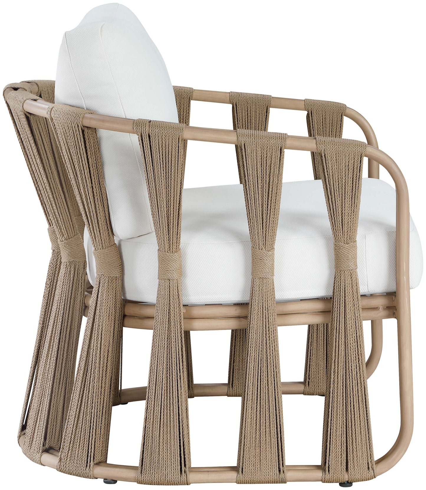 San Pietro - Resilient Waterproof Fabric Upholstered Outdoor Patio Chair