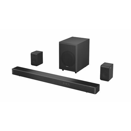 Hisense - 5.1.2 Channel 560W Soundbar, Dolby Atmos - Black