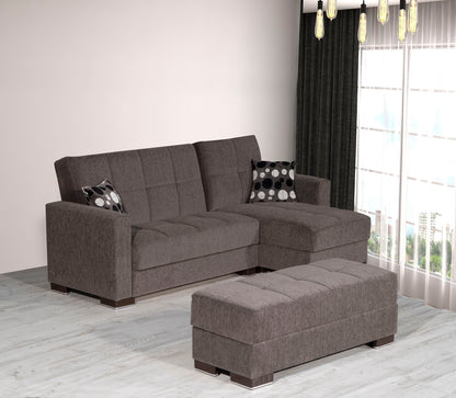 Ottomanson Armada - Upholstered Ottoman With Storage - Chenille