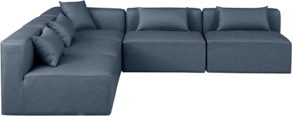Cube - 5 Piece Modular Corner Armless Sectional
