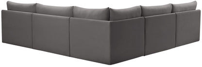 Jacob - Modular Corner Armless Sectional 5 Piece