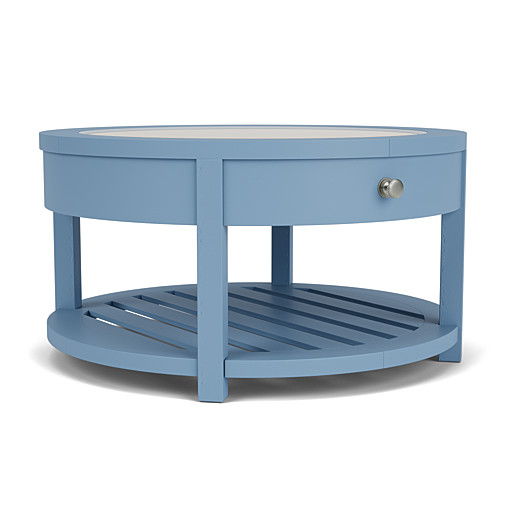 Rosalie - Round Cocktail Table - Blue