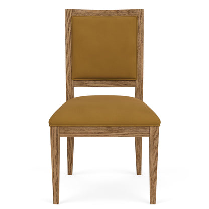 Halbrooke - Upholstered Back Side Chair (Set of 2) - Light Brown