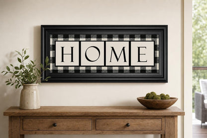 18x42 Buffalo Plaid Home By Lori Deiter - Beige