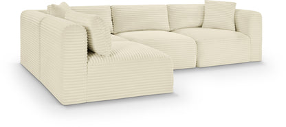 Shaggy - 4 Piece Modular Sectional