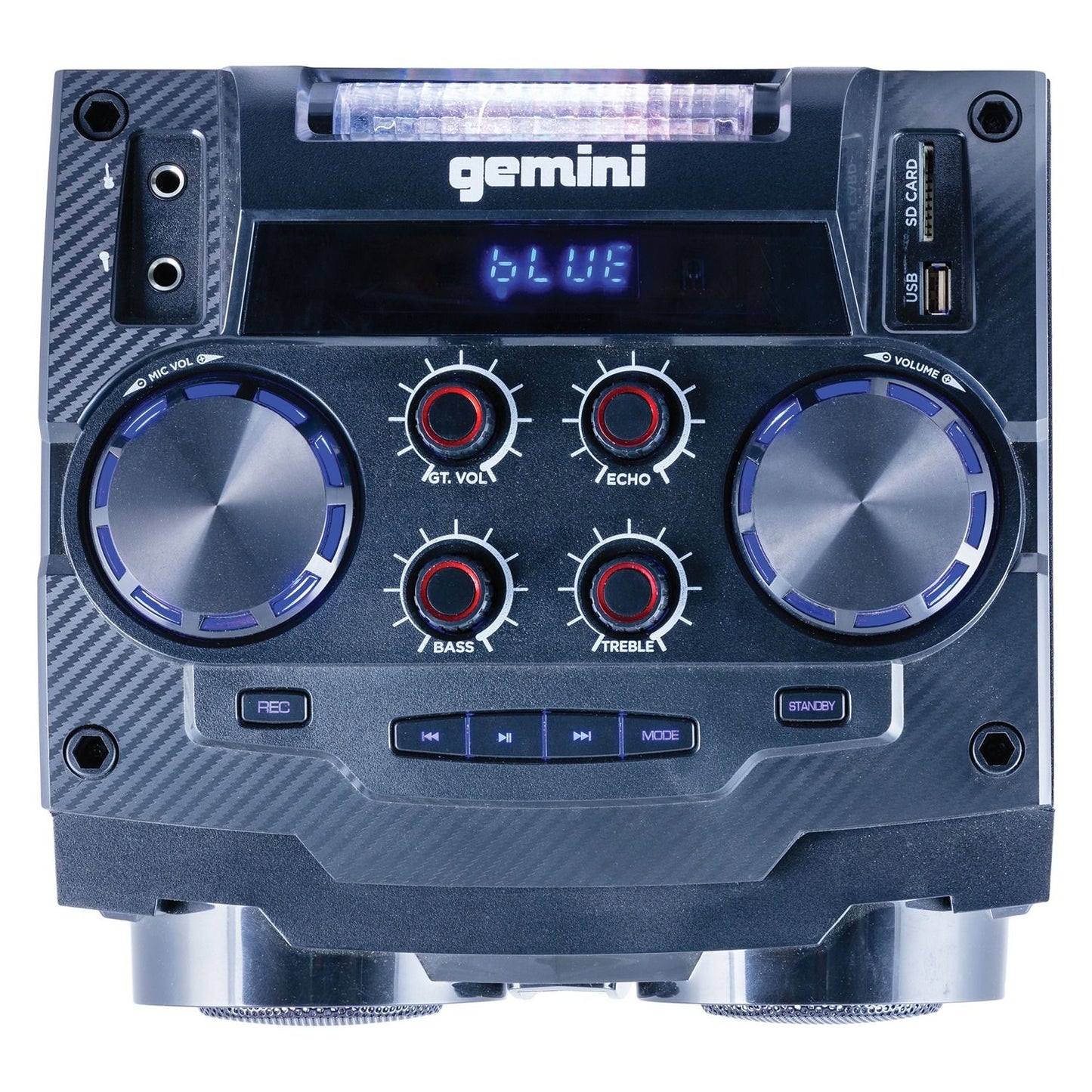 Gemini - 2000W Home Party System - Blue